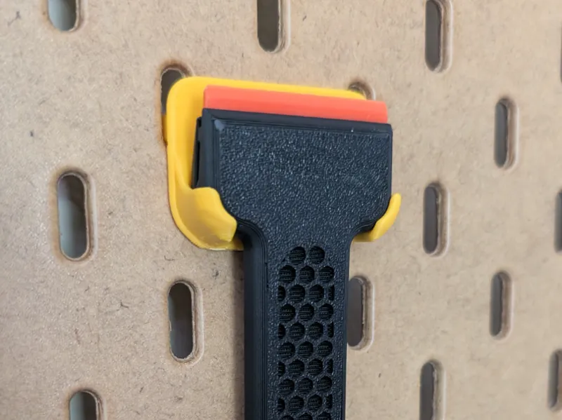 Plastic Blade Scraper Holder for IKEA Skadis