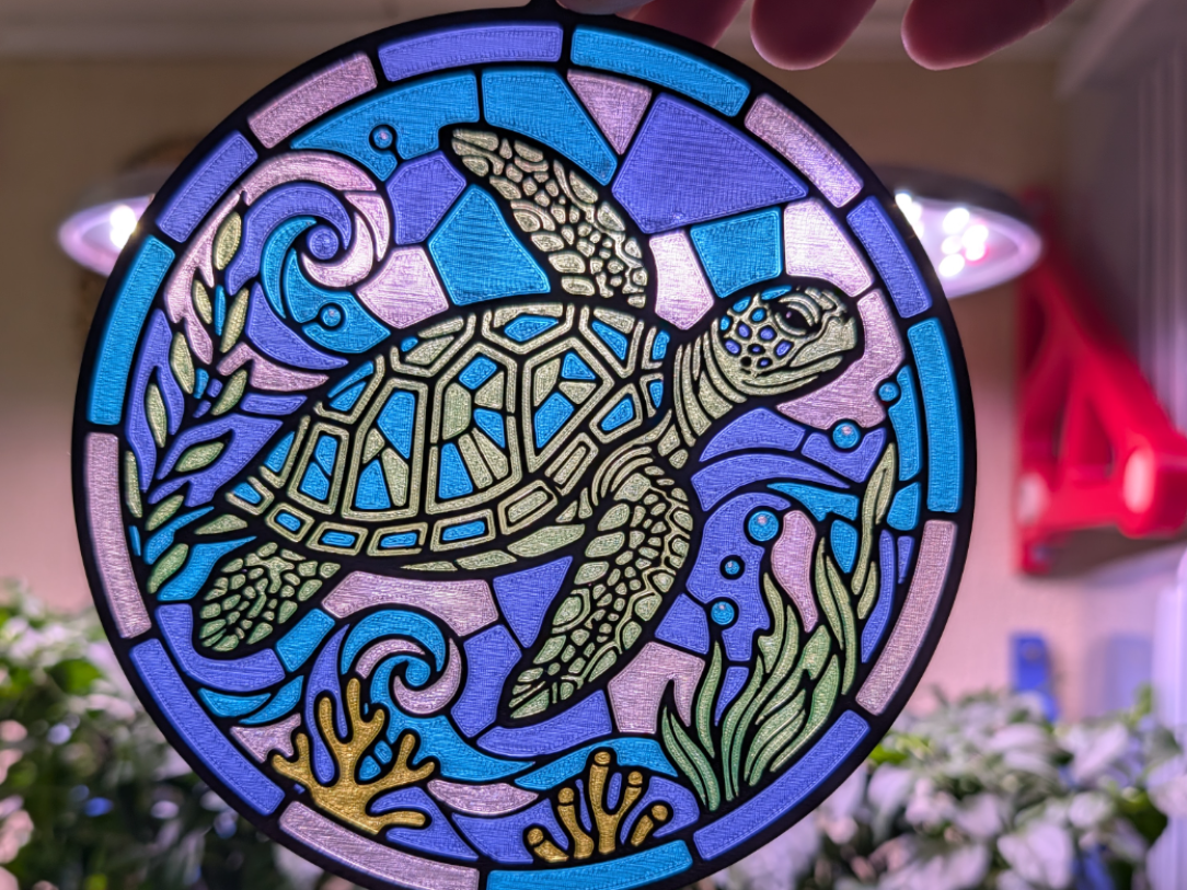 Sea Turtle Sun Catcher