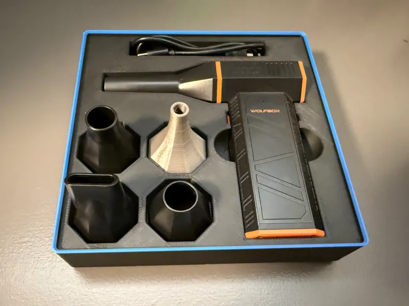 GridFinity Wolfbox MF50 (With attached nozzle)