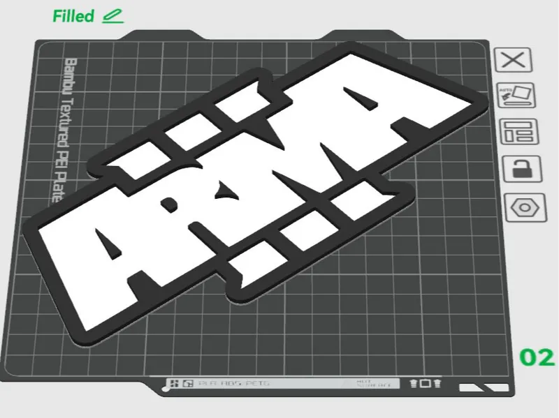 Arma3 Logo Wall Art