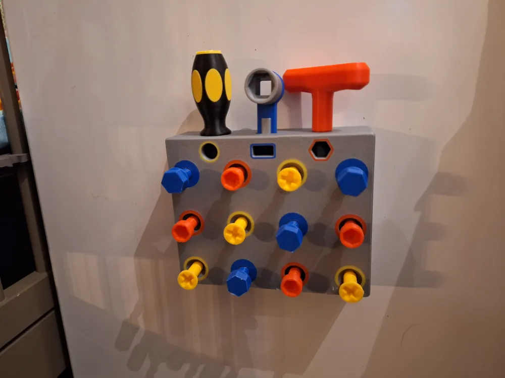 kids-workspace-magnets-wall-mount-6mm-x-3mm-remixed-by-robin