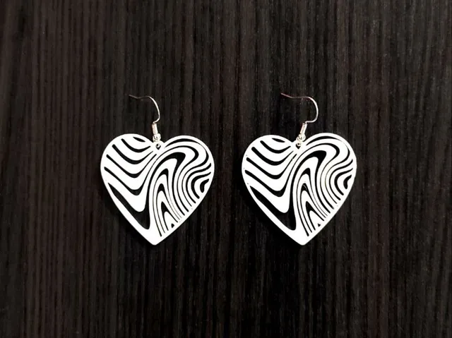 PsyLuxe Heartwave - Earrings