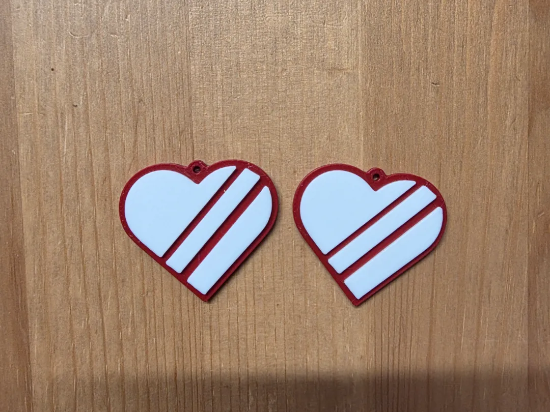 Heart Earrings view 2