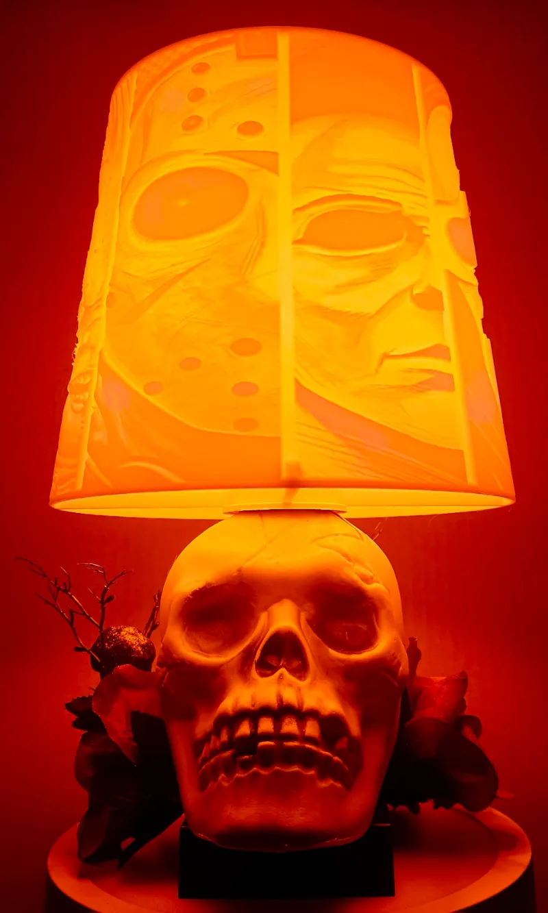 Modern Monsters Lithophane Lampshade