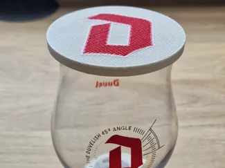 Duvel glass cover
