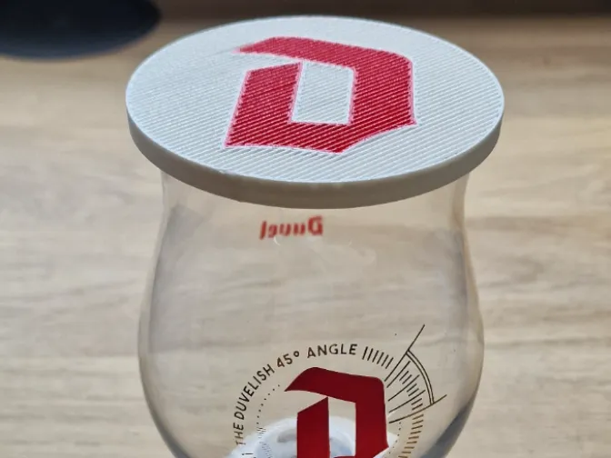 Duvel glass cover