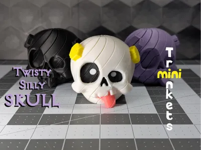 Twisty Silly Skull (16 Slices)