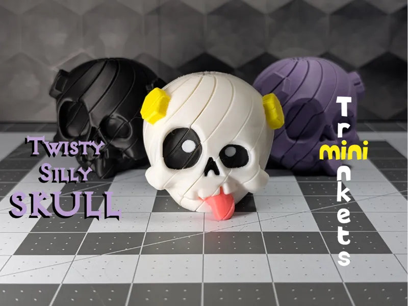 Twisty Silly Skull (16 Slices)