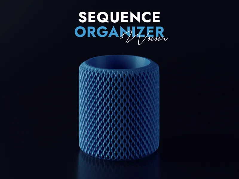Sequence Knurled Organizer