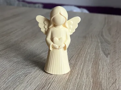 Angel with heart