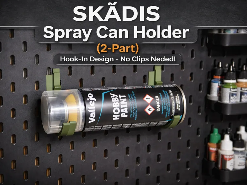 Spray Can Holder for IKEA SKÅDIS