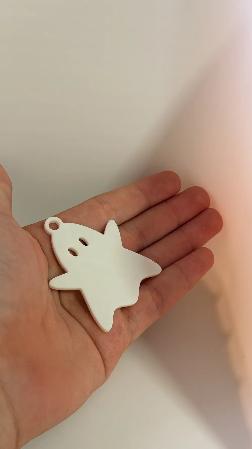 halloween ghost keychain cute -- less than 15 min! - Free 3D Print ...