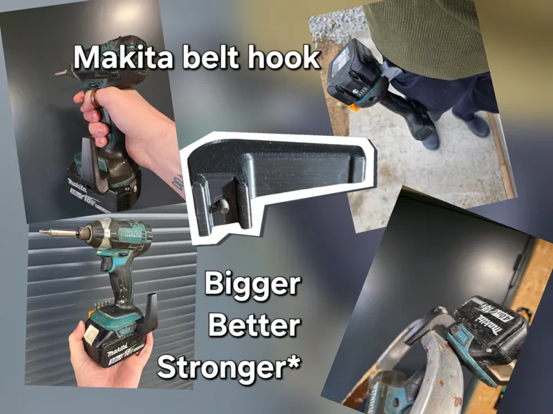 Makita 18V Flexible Belt Hook (TPU)