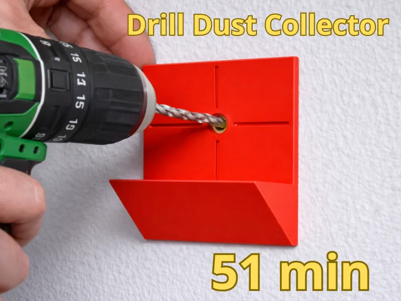 Drill Dust Collector And Guide