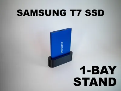 Samsung T7 SSD - 1-Bay - Stand / Holder
