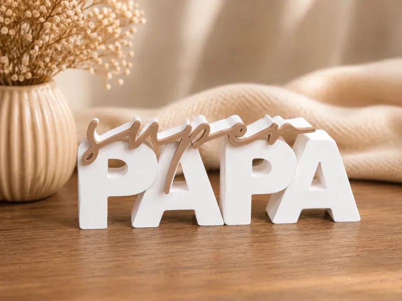 Super Papa – 4 Variants | Father’s Day Decor Sign