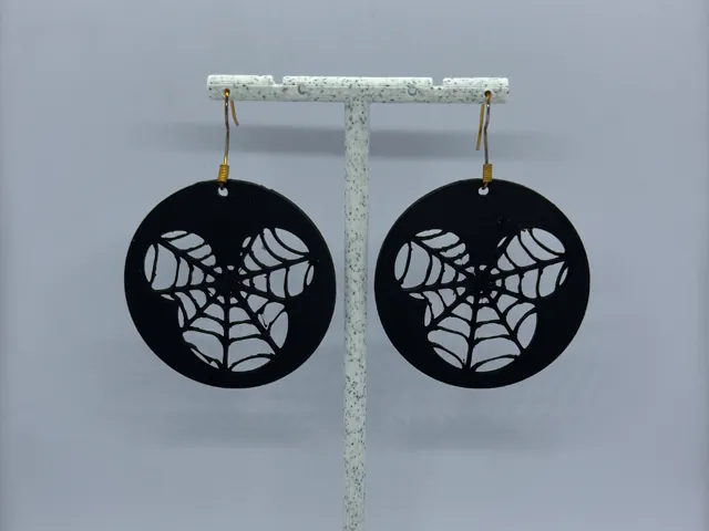Aretes Tejido de Fantasía