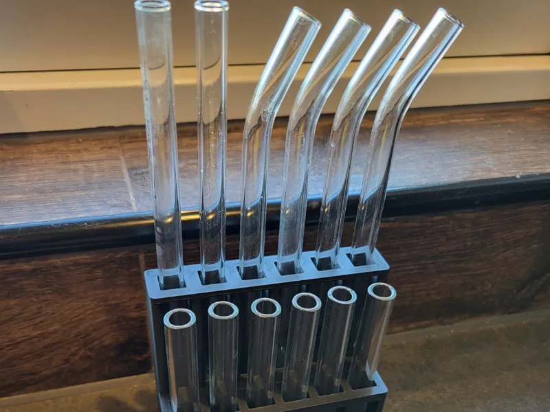 Straw holder organizer