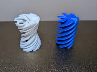 Spiral Pass-Through Vortex