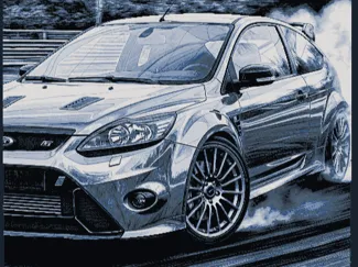 ford focus rs mk2 hueforge
