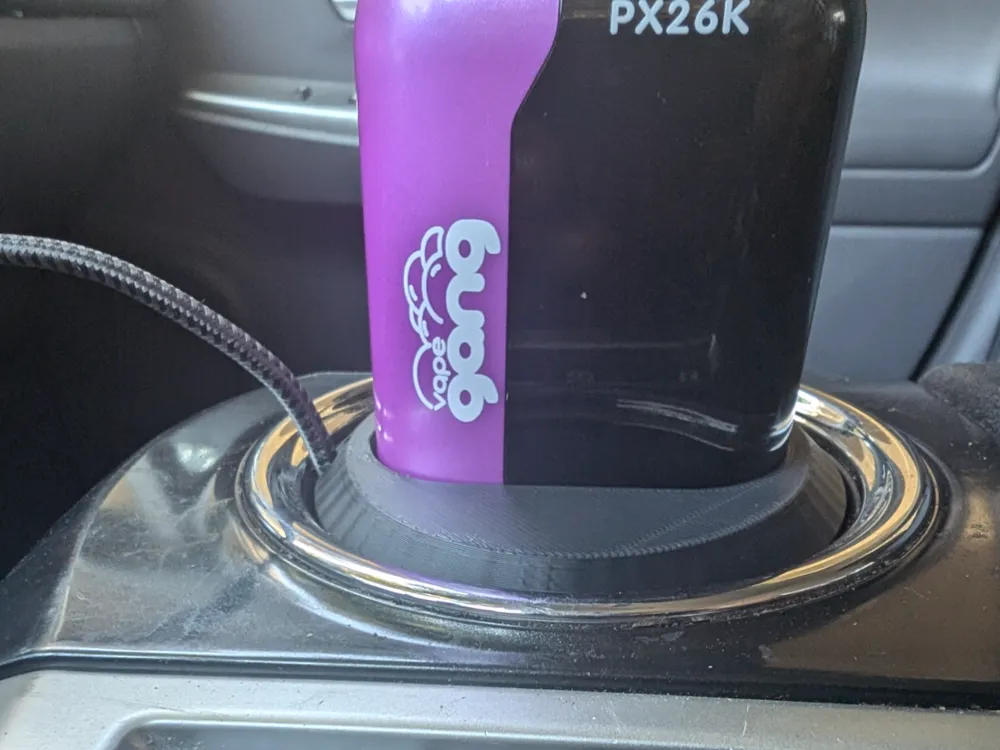 Geek Bar Charging Cupholder Dock –Car Vape Charger - Free 3D Print Model
