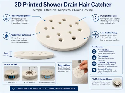 Scalable Shower Drain