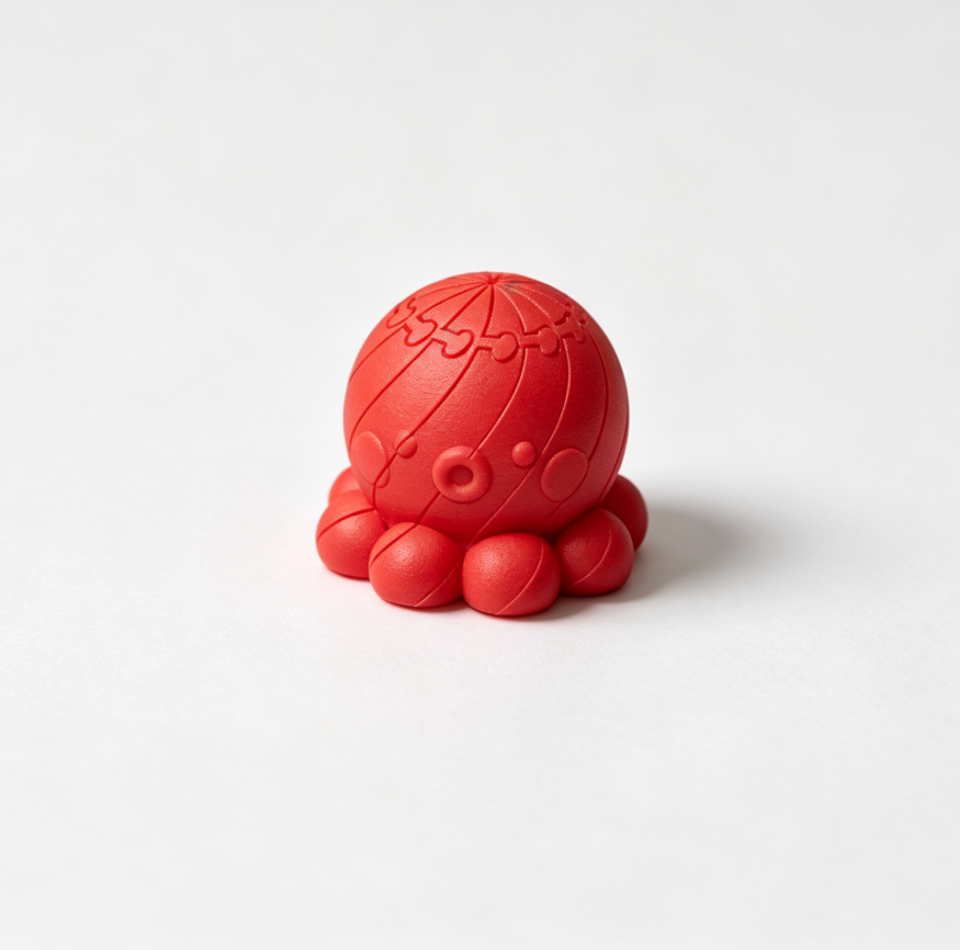 Miniatura 6 do modelo 3D 伸缩滑溜扭扭小章鱼解压玩具