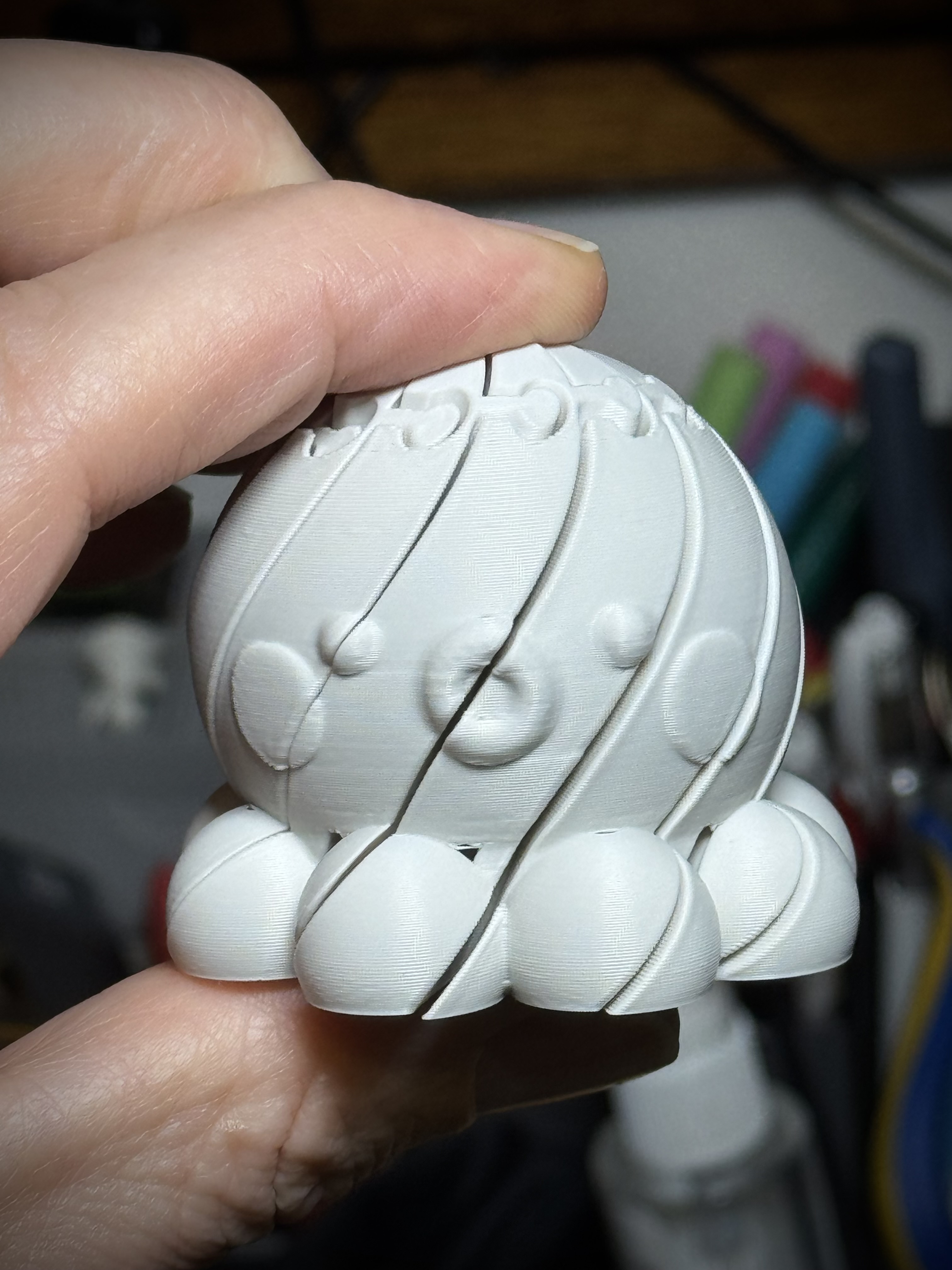Miniatura 4 do modelo 3D 伸缩滑溜扭扭小章鱼解压玩具