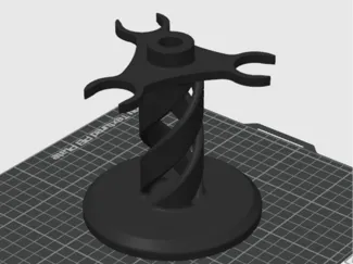 3 Brush Shaving Stand