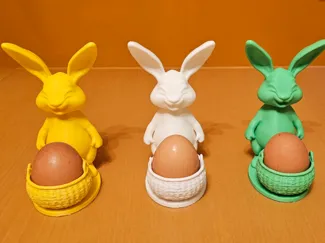 Easter Bunny with a basket