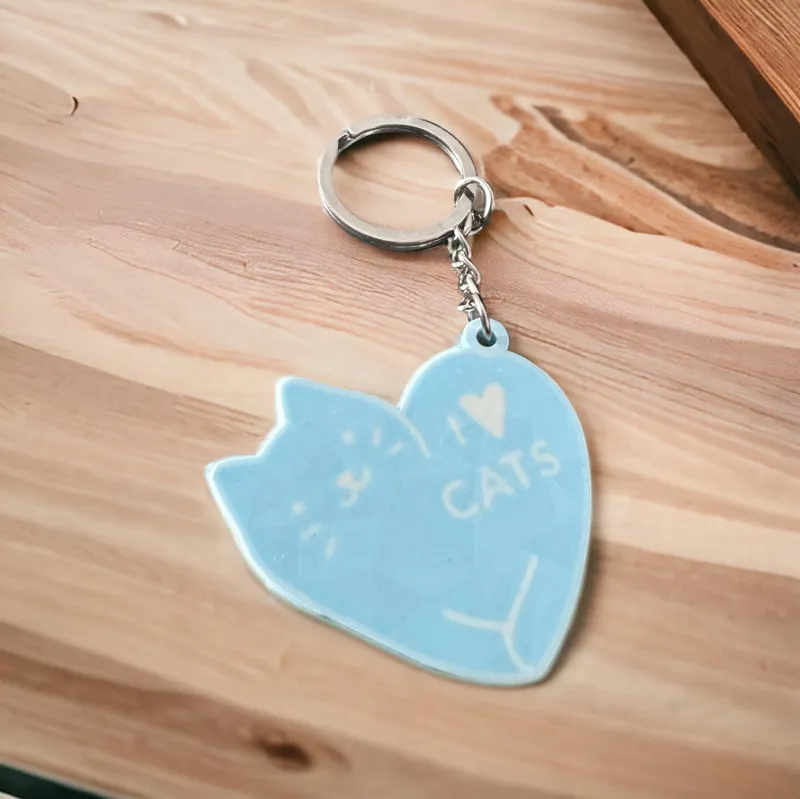 Love Cats keychain