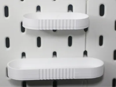 Minimalist Oval Tray for Skadis