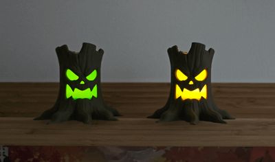 Arbre d'halloween bougie NO AMS