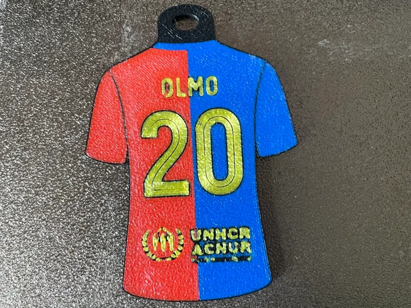 Llavero camiseta Olmo (Barcelona )