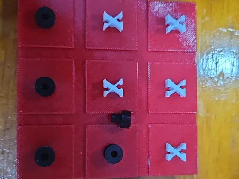 Tic Tac Toe - Travel version all in one box
