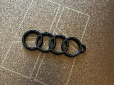 Audi logo Keychain