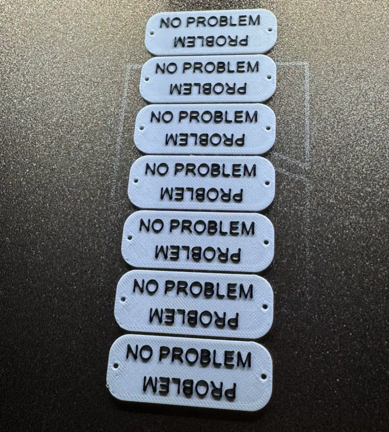 NO PROBLEM /PROBLEM Schild kein AMS