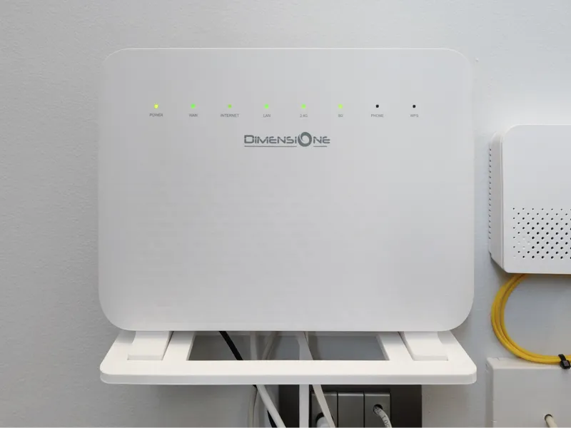 Mensola per router "Dimensione"