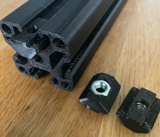 Aluminium Profile M6 TNut (DIN934) adapter