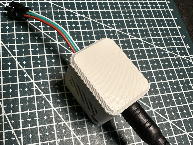 WLED ESP8266 D1 Mini PSU shield case