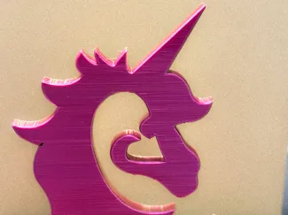 Simple, Stylized Unicorn