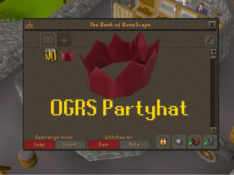 Wearable OG Runescape Partyhat