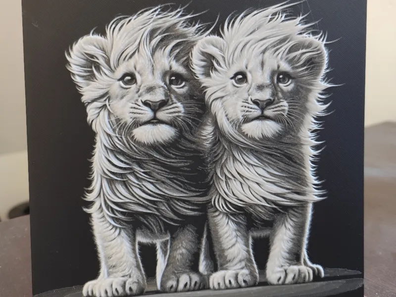 Babylion Lion Hueforge