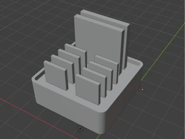 Memory card holder for ALCH grid system (1x1)