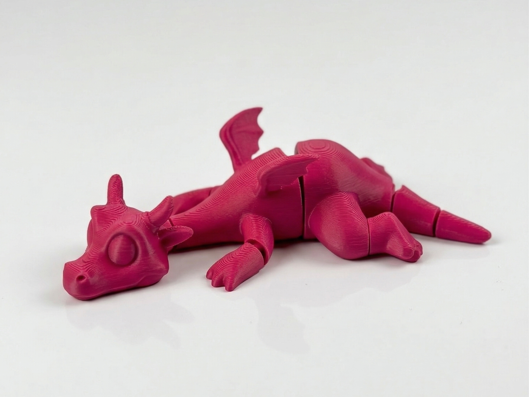 Süßer Flexi Drache