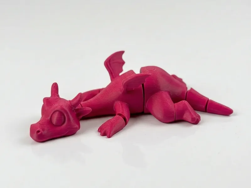Süßer Flexi Drache