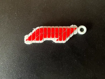 Formula 1 logo Flexi Keychain (small)