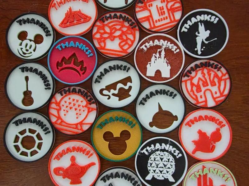 Thank You Tokens For Disney Cast Members