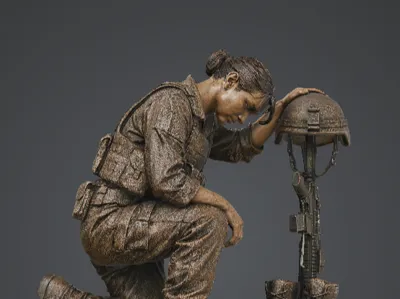 Female Defender Remember The Fallen