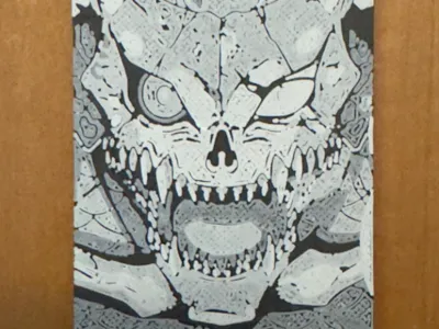 Bookmark Kaiju N.8 